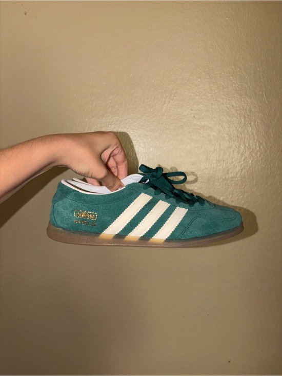 adidas Shoes - adidas Originals Gazelle Lo Pro sneakers in green and white